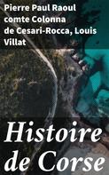 Louis Villat: Histoire de Corse 