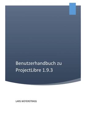 Benutzerhandbuch zu ProjectLibre 1.9.3
