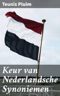 Teunis Pluim: Keur van Nederlandsche Synoniemen 