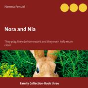 Nora and Nia - They play, they do homework and they even help mum clean the neighbor's house!