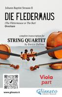 a cura di Enrico Zullino: Viola part of "Die Fledermaus" for String Quartet 