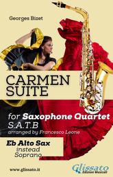 "Carmen" Suite for Sax Quartet (Eb Alto instead S.) - alternative part