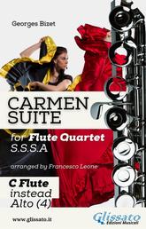 "Carmen" Suite for Flute Quartet (C Flute instead Alto)