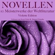Novellen: Zehn Meisterwerke der Weltliteratur - Violette Edition