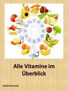 Martina Kloss: Was sind überhaupt Vitamine, welche gibt es und in welchen Lebensmitteln kommen sie vor? Wie hoch ist der Tagesbedarf? 